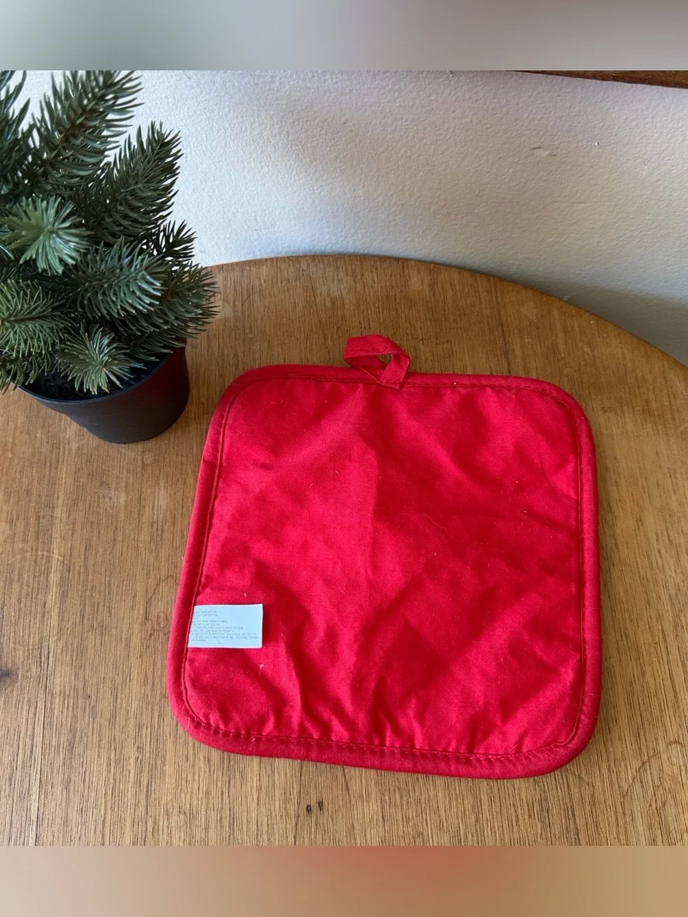 Target Red Santa Belt Pot Holder